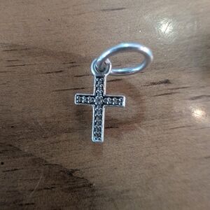 Silver Cross Pandora Charm
